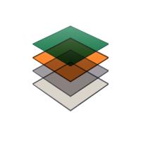 Acrylglasplatten farbig