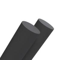 PVC Rundstab schwarz