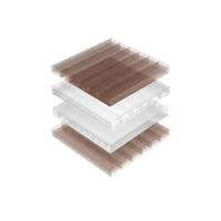 Acrylglas Stegplatten farbig