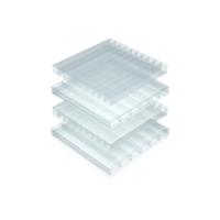 Polycarbonat Stegplatten transparent