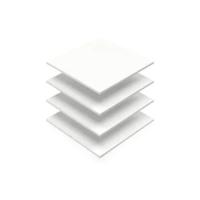 PVC Hartschaumplatten weiß